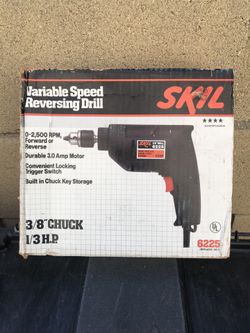 Skip 3/8 Drill 6225 1/3 Hp