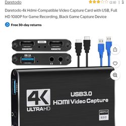 Laptop + Capture Card 