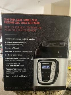 2.5 Qt Chefman Pressure Cooker for Sale in San Diego CA OfferUp