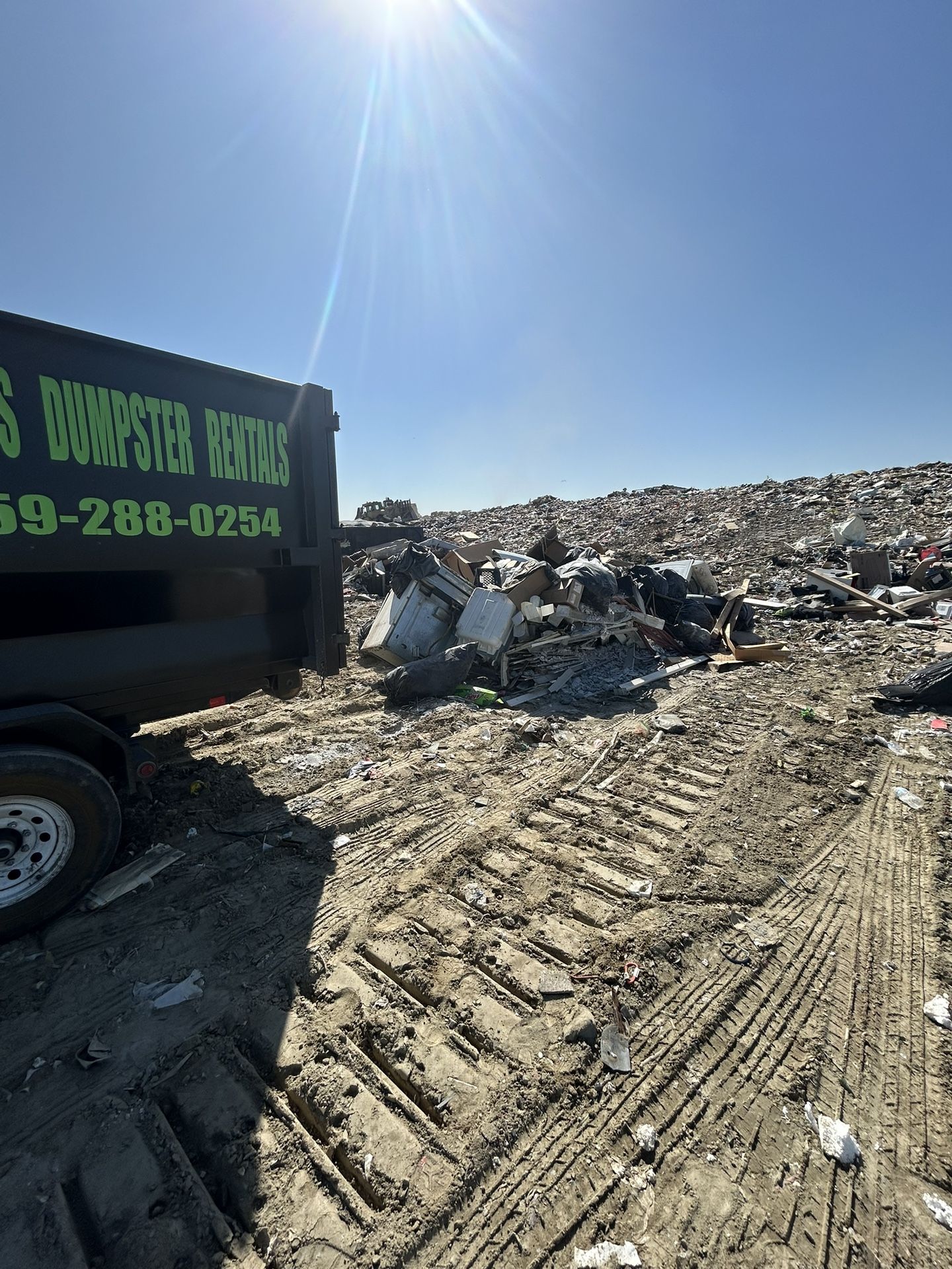 Dumpster Bin Available 