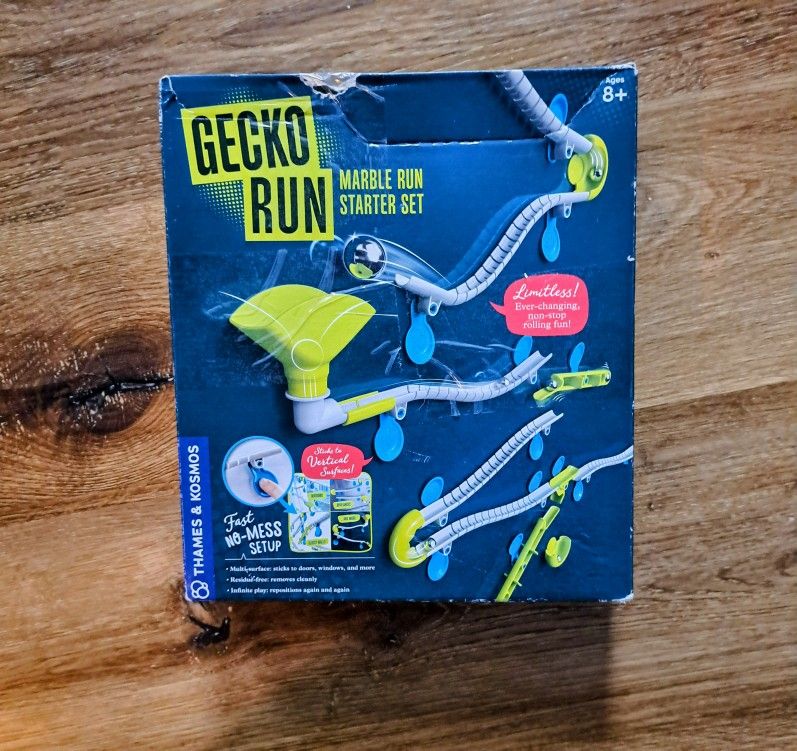 Gecko Run Marble Run Starter Set by Thames & Kosmos OPEN BOX NEW