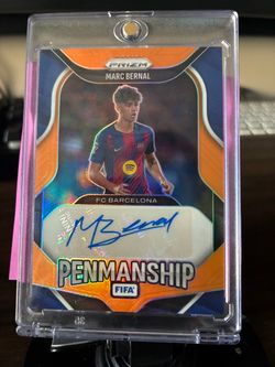 Panini Prizm FIFA Marc Bernal Auto Card /25