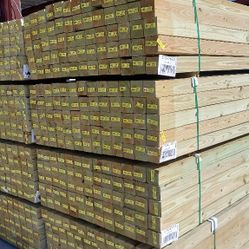 4x4x8'Treated Post/ Verdes