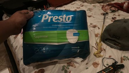 Presto Supreme Adult Underwear Diapers