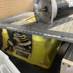 Ryobi 10” table saw