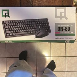 Wired Keyboard And Mouse 