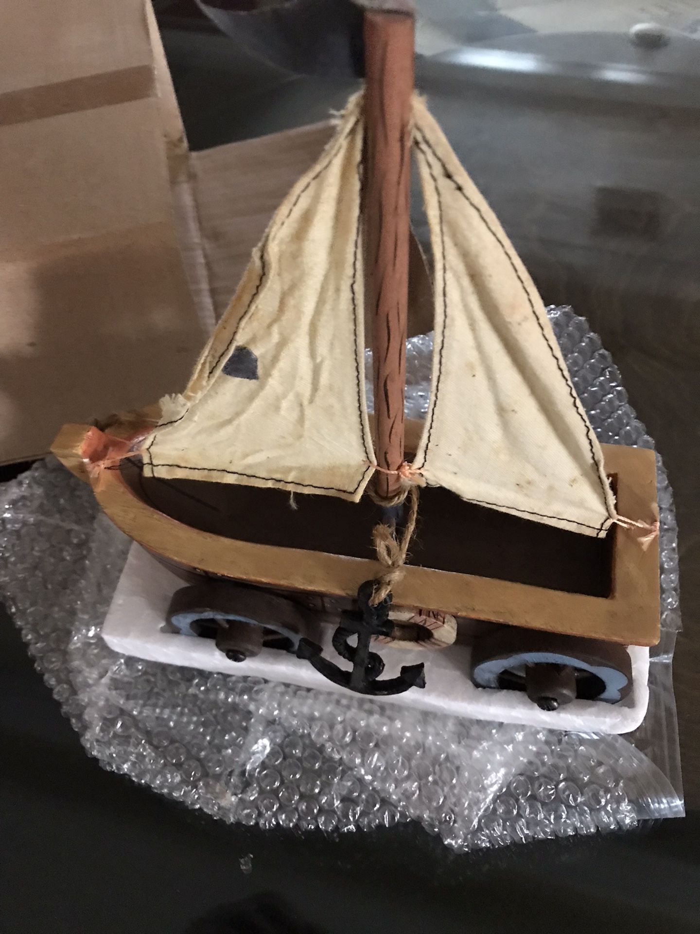 SAILBOAT PULL TOY
