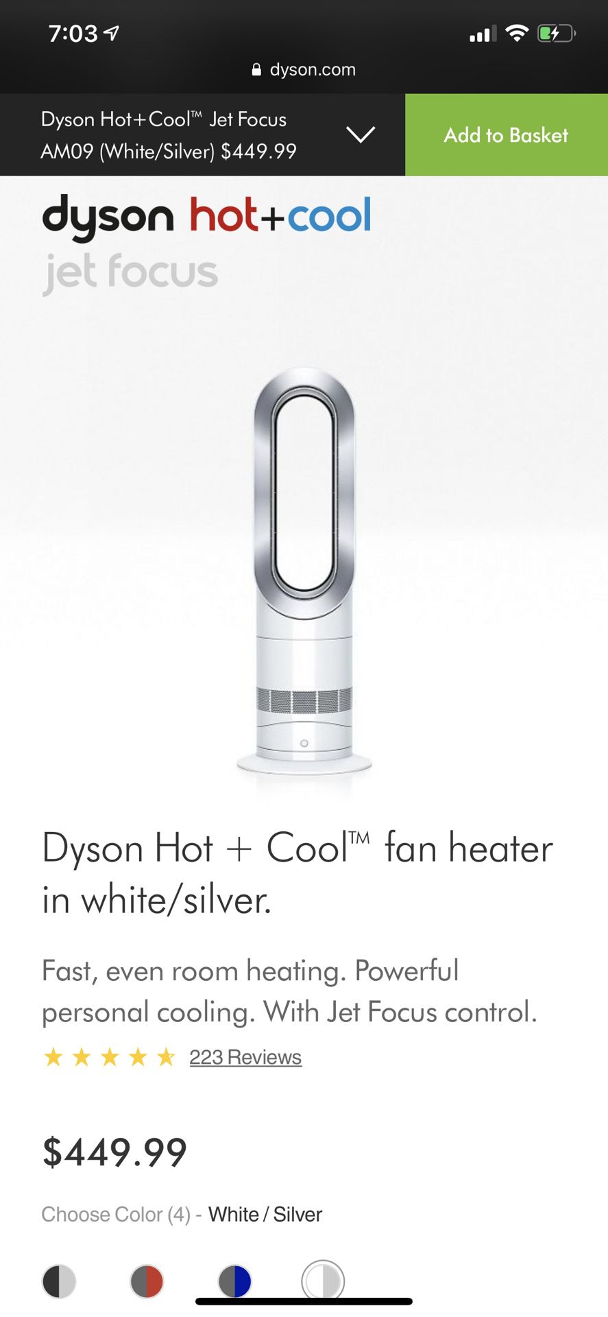 dyson hot & cool am09