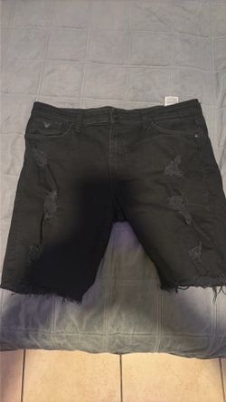 Guess ripped jean short