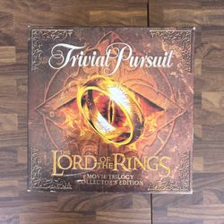 Trivial Pursuit Lord Of The Rings Edition Board Game