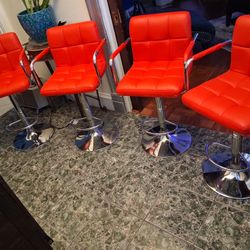 Red Bar Stools 