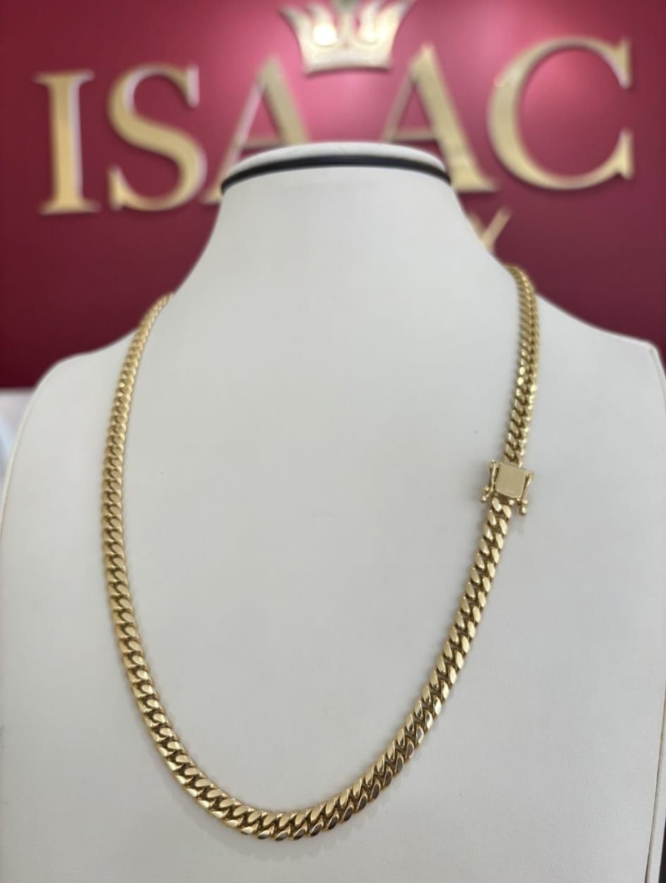 Cuban Link Chain 14k (Semi-Solid)