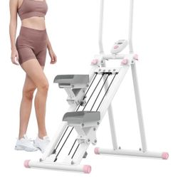 New Stair Stepper, Folding Vertical Climber Cardio Exercise Machine