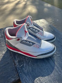Air Jordan 3’s Retro Fire Red