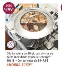 Olla 20 qts princess house