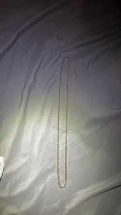 14k rope chain