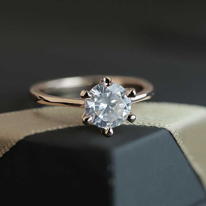 "Fashionable Gemstone CZ Thin Elegant Rings for Women, VP1716