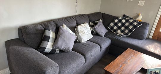 Gray Sectional Sofa