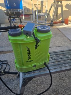 Cordless backpack Sprayer