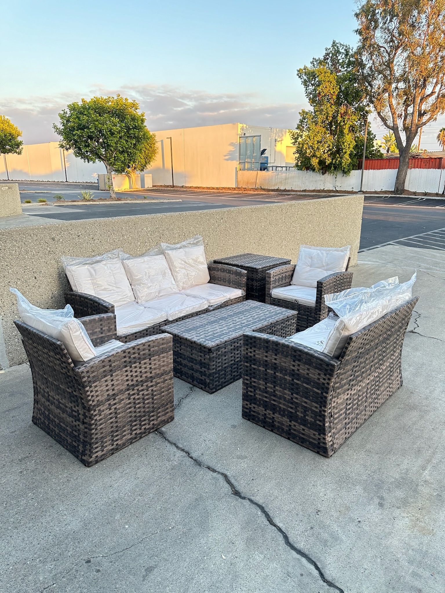 6pc Outdoor Patio Furniture Set