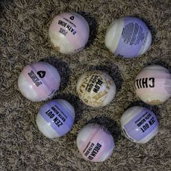 8 Pink By Victoria Secret Bath  Bombs 