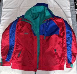 Retro Columbia Reversible jacket