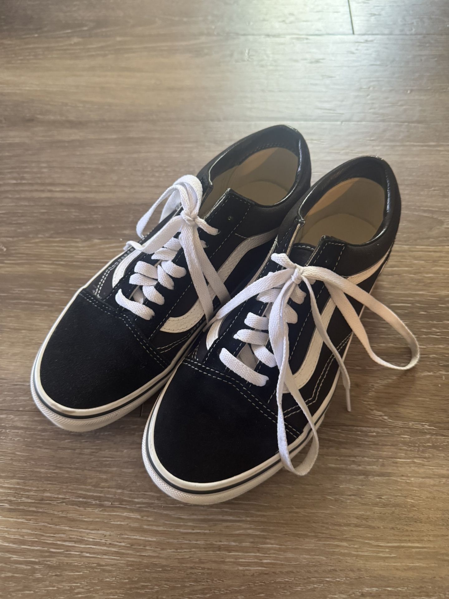 Black Vans Size 7.5