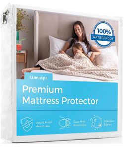 Linen spa Mattress Protector king 