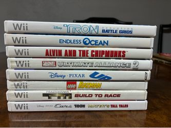 Nintendo Wii game lot