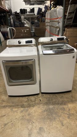 Washer and Dryer LG