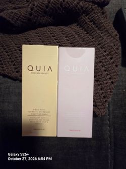QUIA Korean Beauty Skincare Set of 2