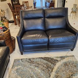 Bernhard Loveseat, Leather