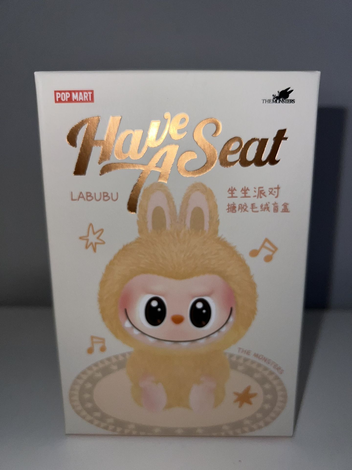 THE MONSTERS - Have A Seat Vinyl Plush Box ( LABUBU )