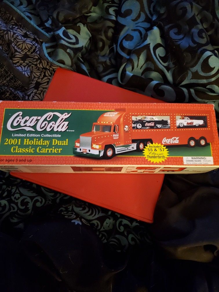 2 Coca cola Collectable Trucks/ 2classics Included