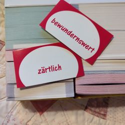 German Flash Card Set