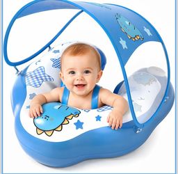 Brand new Baby Pool Float with Canopy UPF50+