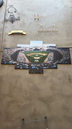 New York Yankees canvas five piece photo
