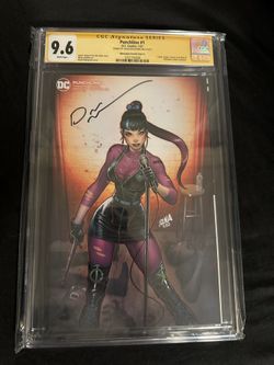 DC Comics Punchline #1 David Nakayama Variant Autographed CGC 9.6