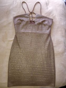 Glitter Mini Dress
