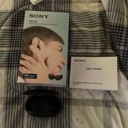 Sony CRE-10 Hearing Aids With Sleeves