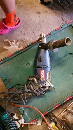 Ryobi drill and reciprocal drill