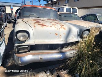 1956 Delivery sedan rolling chasis