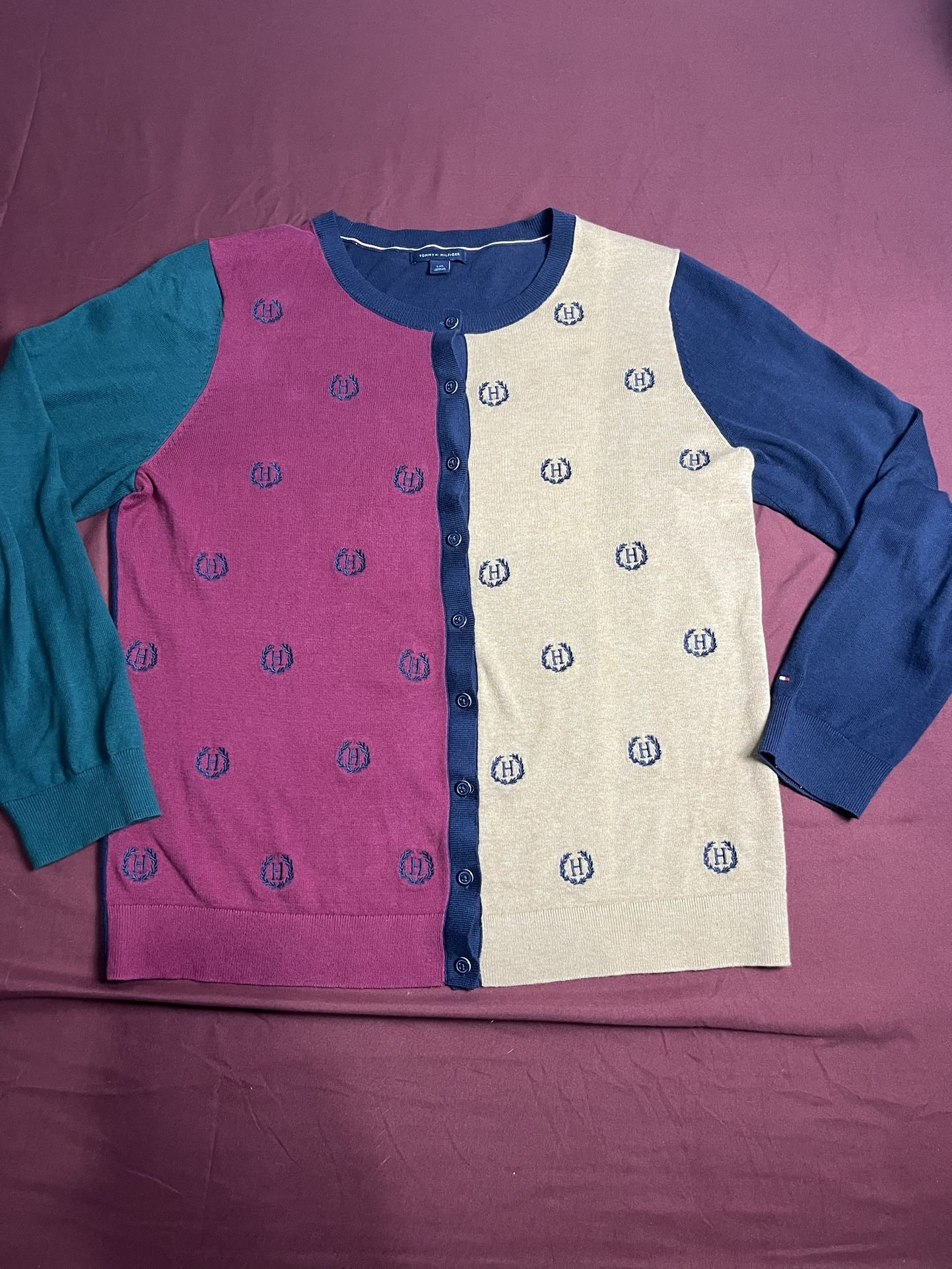 tommy hilfiger Classic sweater women (L) Logo H