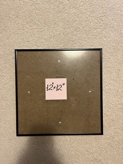 Frames 12x12”, Black. Sammamish, Beaver Lake