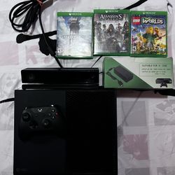 Microsoft Xbox One Kinect Bundle - 500GB Black Console Plus Extras