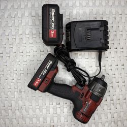 Bauer 1983C-B Hypermax Lithium 20V 3/8" Impact Wrench 1.5AH & 3AH Battery & Charger Bundle