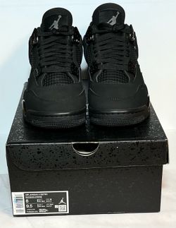 Jordan 4 Black Cat | 8M/9.5W