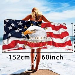 NEW: GOD BLESS AMERICA TOWEL 