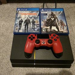 PS4 with 2 Games