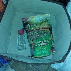 Hamster Food And Water Tin